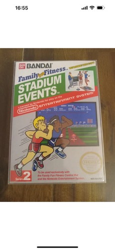 Nintendo NES Stadium Events Brand New Sealed Timewalk Rare 1/150 Family Fun - Picture 1 of 3