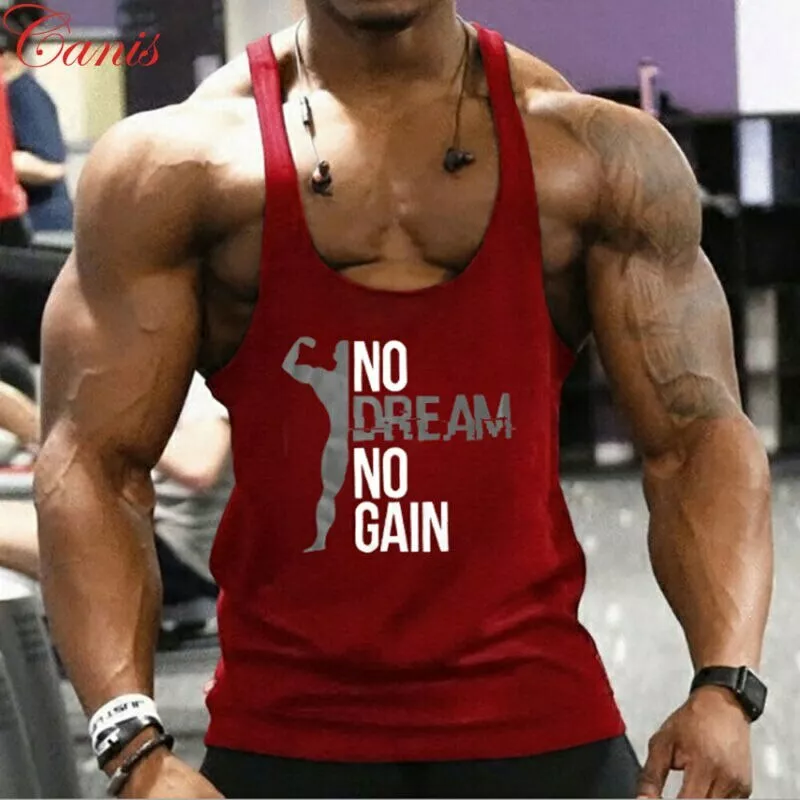 Camisetas Sin Mangas Deportivas Para Hombre Ropa De Culturismo Gimnasio  Fitness