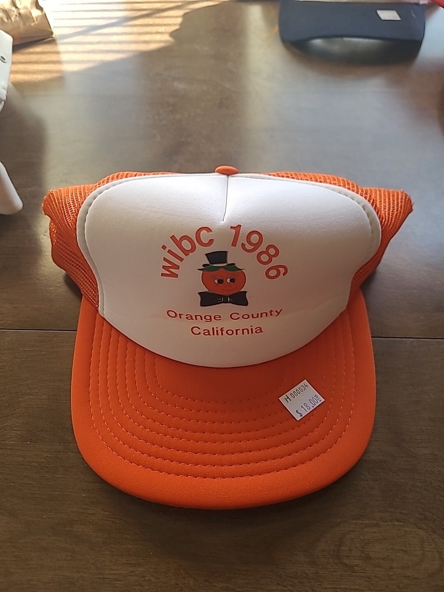 Sportcap Wibc 1986 Orange County CA Mesh Snapback Trucker Hat
