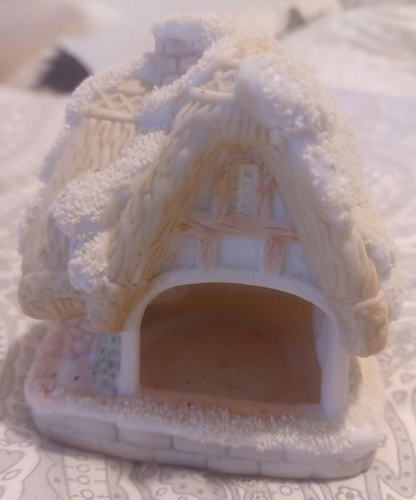 Snowbabies Teelicht Kerzenhalter Haus - Abteilung 56 - Bild 4 von 5