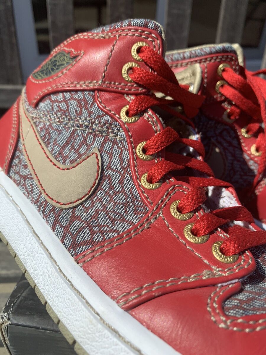 Nike Air Jordan 1 Retro OG High Levi's Pack Denim Pack Red Nike Air Jordan 1 Retro OG High Levi's Pack Denim Pack Red