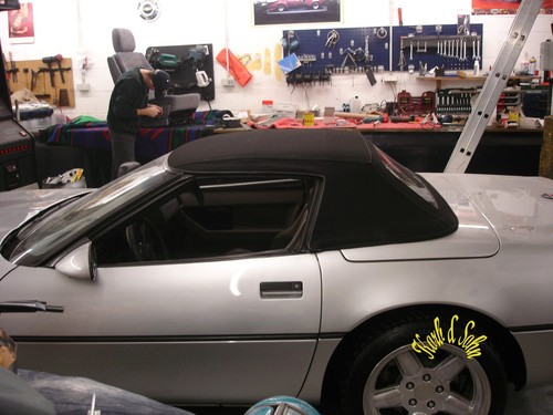 Chevrolet Cabrio Verdeck Rep Reparatur Set inkl. Flicken + Kleber in XXL - Bild 3 von 6