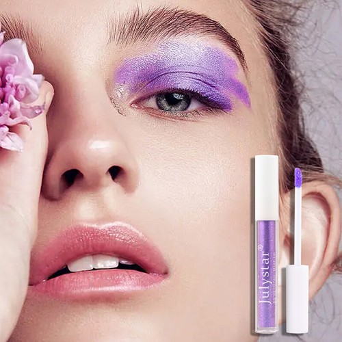 Liquid Pearlescent Eyeshadow Diamond Eye Shadow Shimmer Glitter Makeup 10Colors - Picture 5 of 22