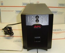 APC Smart UPS 1500 DLA1500 1440VA 980W Tower with Cables Working, No Batteries