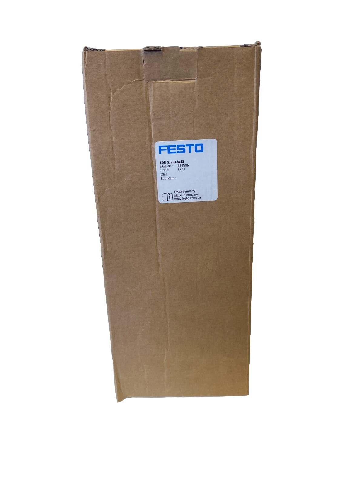 Festo LOE-3/8-D-MIDI oiler 159586 NEW OVP