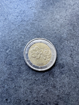 2 EURO COIN - RARE - RASPBERRY FLOWERS - FINLAND 2003 | eBay