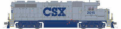 Rapido 038009 HO Scale EMD GP38 Diesel CSX Grey 2015