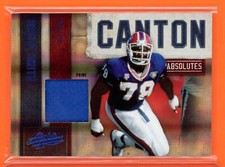 2010 Absolute Canton Absolutes Spectrum #3 Bruce Smith HOF Patch #11/50 LOOK 🤩