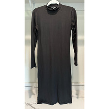 Long-Sleeve BodyCon Black Dress Size XL Fashion Nova