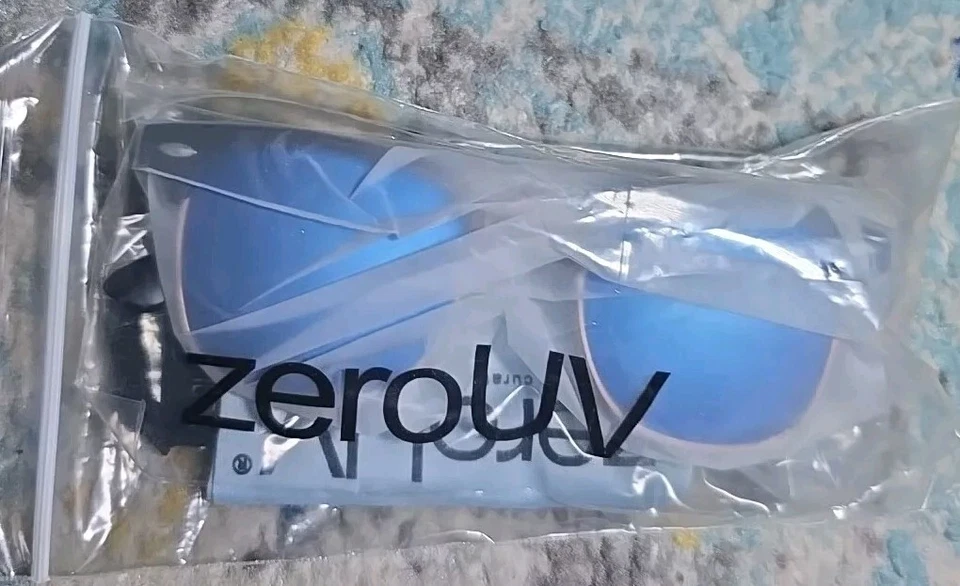 Лот из 20 солнцезащитных очков с нулевой ультрафиолетовой половинной оправой и полукруглой роговой оправой в оправе черные/ледяные - Изображение 4 из 4