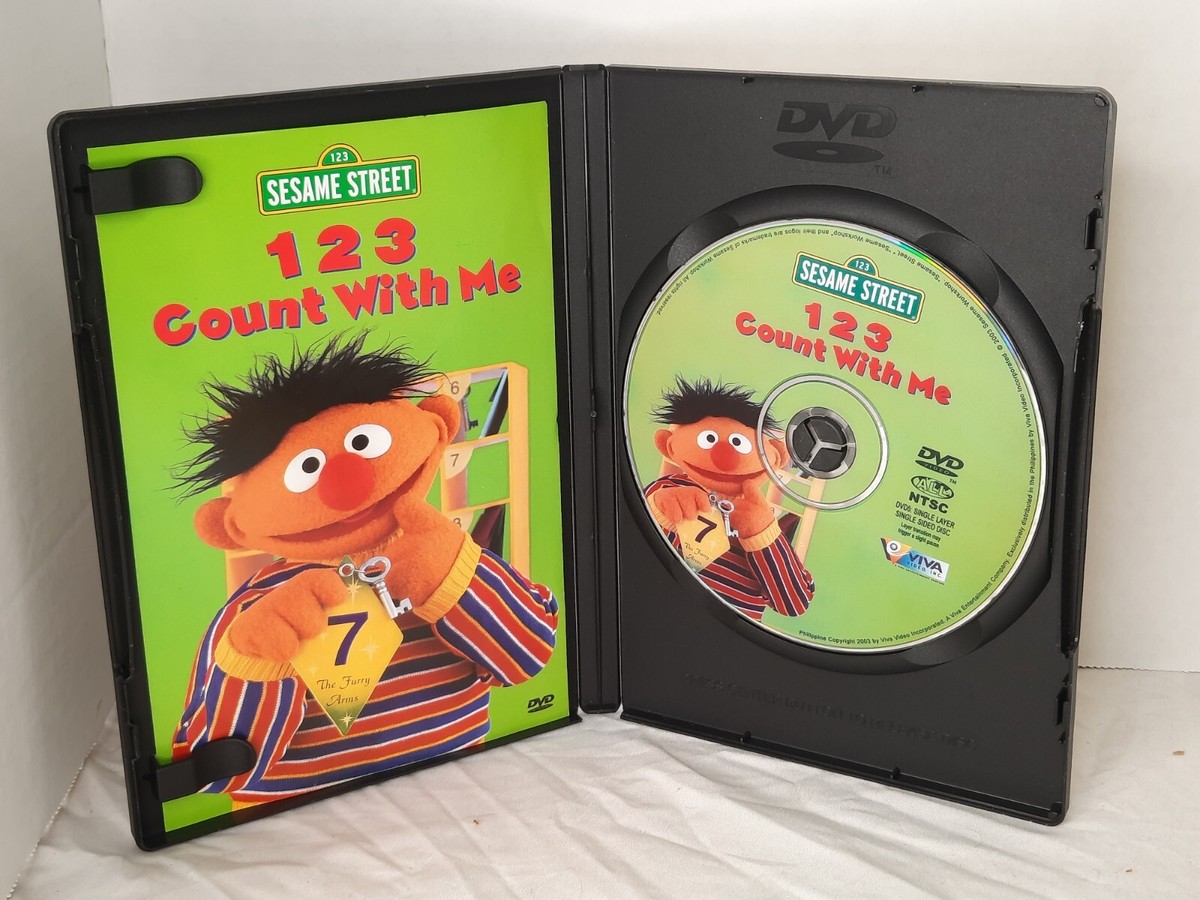 Sesame Street Learning About Numbers, 1 2 3 Count With Me