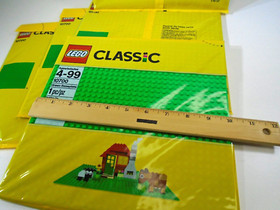Lego Classic Baseplates Toy Lot 5pc Green 10700 Blue 10714 Building Platform BN