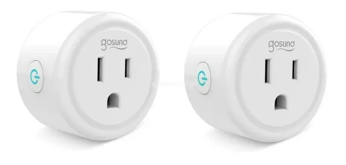Smart plug,wp-3 GS, Only Supports 2.4GHz wi-fi(2 Pieces) used(scratch,marks)-image