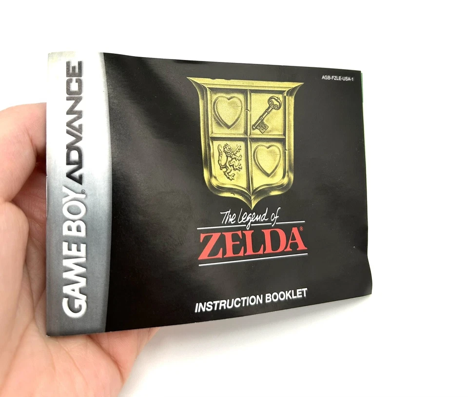 The Legend of Zelda Classic NES Series Game Boy Advance Instruction Manual ONLY - Image 3 of 4