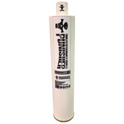 3 1/4'' Heavy Reinforced Cured Concrete Diamond PRO Core Bit - PUNISHER