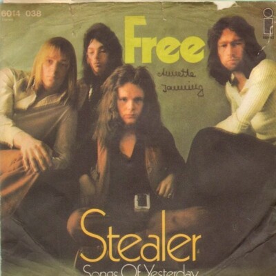 Free Stealer Vinyl Single 7inch NEAR MINT Island Records | eBay