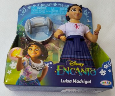 Encanto Louisa Madrigal Toy 2021 Disney 3'' Figure Mini Doll Jakks SEE B17.2WA541