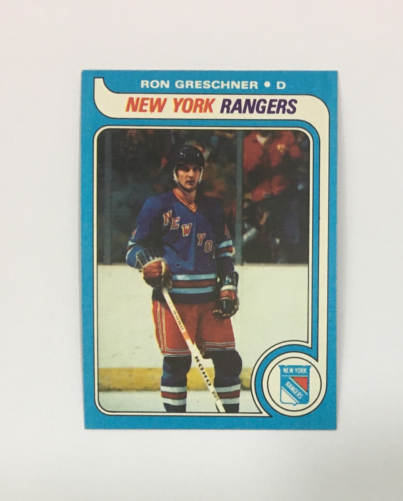 1979-80 Topps  Ron Greschner New York Rangers #78  Near Mint