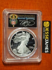 2022 S PROOF SILVER EAGLE PCGS PR70 DCAM ADVANCED RELEASE CLEVELAND TORCH LABEL