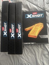 Zuru Xshot pro series Darts clip set brand new - 4Boxes
