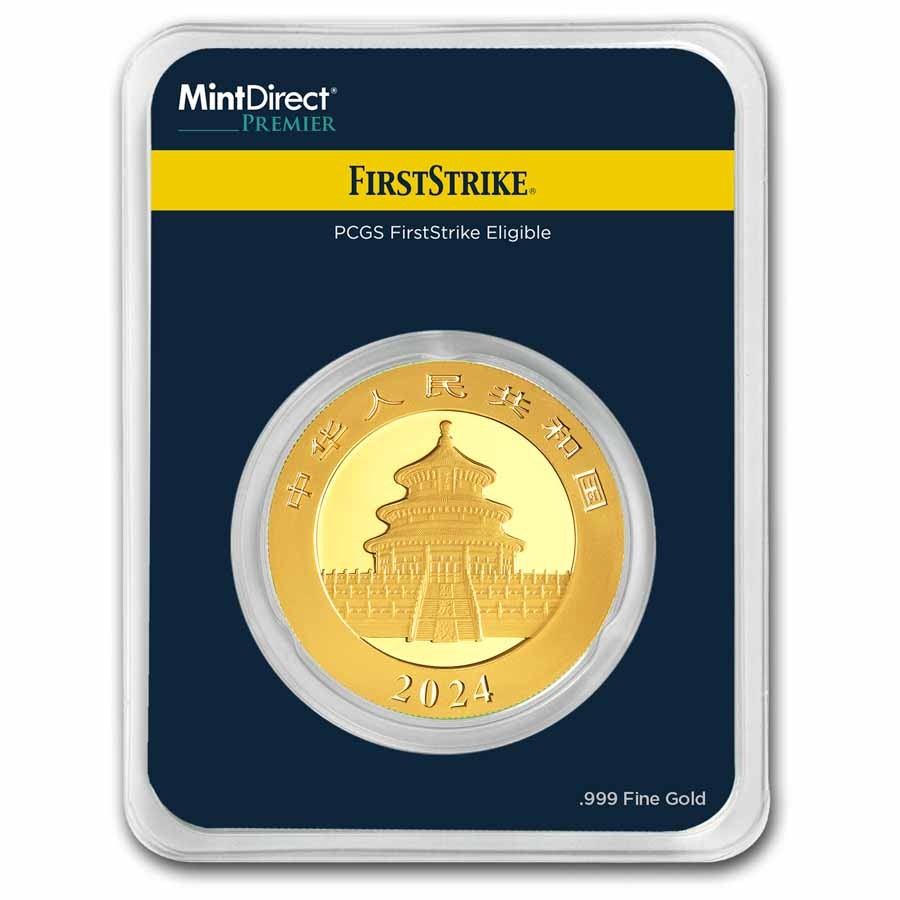 2024 China 30 gram Gold Panda (MD® Premier + PCGS FS Single) | eBay