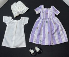 American Girl Felicity Doll Traveling Gown Meet outfit