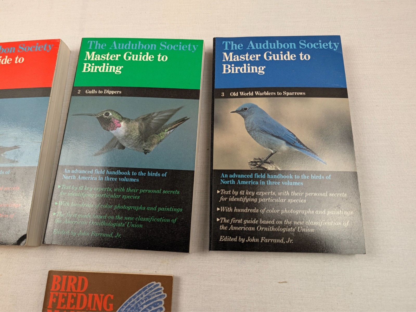 The Audubon Society Master Guide to Birding 3 Volume Set 1985 + Bird ...