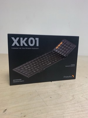 ProtoArc XK01 Plus Foldable Backlit Full-Size Wireless Keyboard - Used
