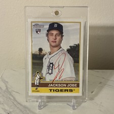 Topps 2025 Heritage Jackson Jobe Real One Autograph Red Ink Tigers #ROA-JJO /76