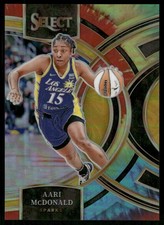 L615 AARI MCDONALD 2024 SELECT WNBA PREMIER TIE-DYE PRIZM 9/25 SPARKS #122