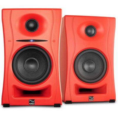 KALI AUDIO LP-UNF-R 4  Ultra Nearfield Powered Monitor System w/Bluetooth - Red