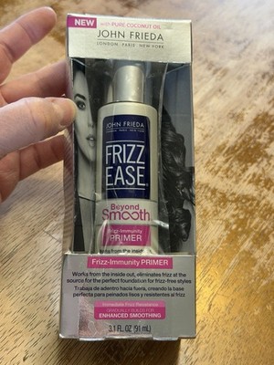 John Frieda FRIZZ EASE Beyond Smooth Frizz-Immunity PRIMER 3.1 fl oz New in Box