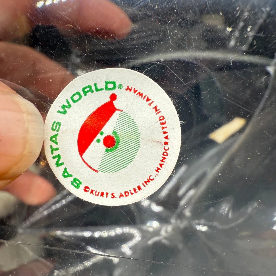 Vintage Kurt S Adler Santa Head Ornament Winking Face with Bell in Original Box - Image 3 of 4