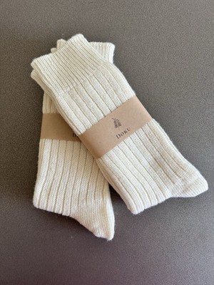 2 PAAR reine 100% Wolle Lammwolle Socken Wolle Unisex Indoor Outdoor warm bequem 
