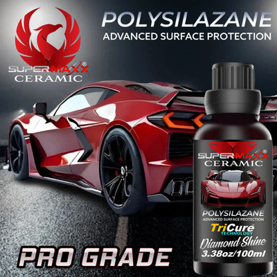 CERAMIC  PRO GRADE CAR COATING 5 YEAR TRICURE 'ADVANCED' PAINT PROTECTION'' -'KIT