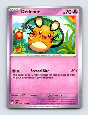 Dedenne - Scarlet & Violet Base Set 095/198 - Common - NM - Pokémon