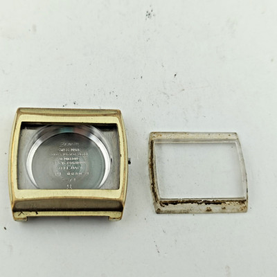 Vintage Zenith Respirator TV Case Back Crystal Ref PI 8080-4 Cal 2562PC Parts