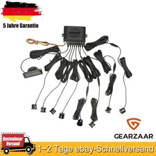 8 Sensoren LCD Einparkhilfe Schwarz Parkhilfe PDC Nachrüsten Universal 8 Sensoren LCD Einparkhilfe Schwarz Parkhilfe PDC Nachrüsten Universal