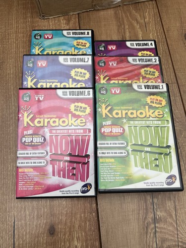 6 Karaoke DVDs