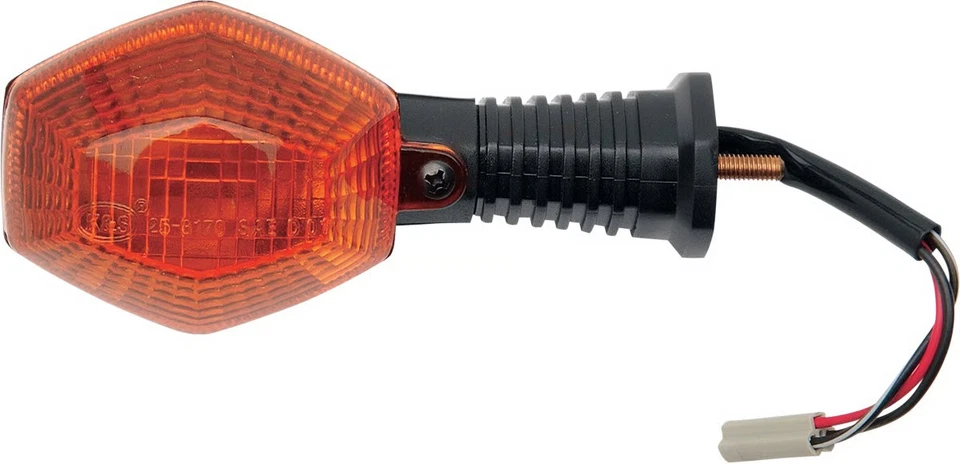 Señal de giro aprobada por el DOT de K&S Technologies - ámbar motocicleta ATV/UTV 25-3215 Foto 2 de 4