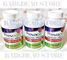Prevagen Extra Strength  20mg Capsules - 60 Count - 3 Pack SEALED