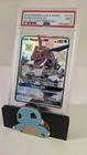 2018 Pokémon Sun & Moon Celestial Storm #177A Full Art Rayquaza GX PSA 9 MINT