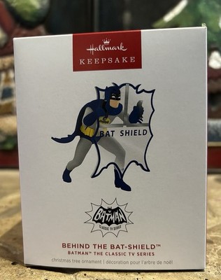 Hallmark Keepsake 2025 Behind the Bat shield Batman Ornament New In Box