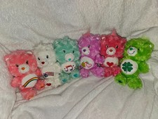 Japanese-Exclusive Set of 6 Care Bears Plush 7"