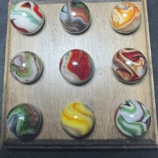 9-JAbo Tribute To Friendship Marbles 3288 One Has A Crease