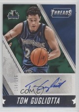 2015-16 Panini Threads Signage 198/199 Tom Gugliotta #S-TGG Auto 8f4