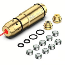 9mm Laser Training Cartridge For Dry Fire Training with Extra Bore Sight Cap