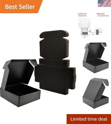 Brand New Small Black Shipping Boxes 25-pack