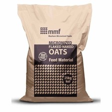 FARM / LIVESTOCK FEED - Masham Micronized Flaked Naked Oats 25kg 1.16 per kilo