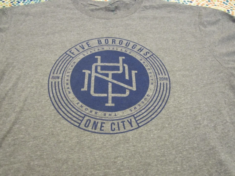 New York City - Five Boroughsi T-Shirt - Gray - Medium - New Balance - Image 2 of 2